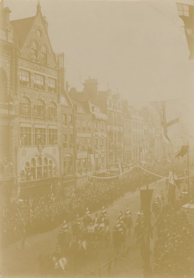 Le cortège royal du mariage du duc d